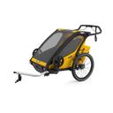 Thule Chariot Sport 2 jalgrattahaagis Black/Spectra Yellow